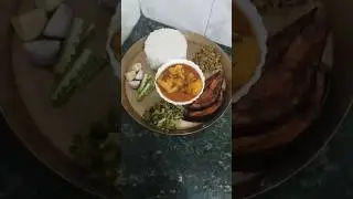 Husband Lunch Thali ❤️🌹#lunch  #recipe
