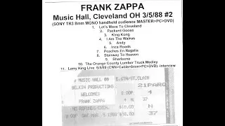 ZAPPA, FRANK (1988.03.05) Cleveland, OH @Music Hall [DVD Rip]