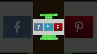 Here's Social Card Hover Effect using HTML | CSS | JS 🔥🔥