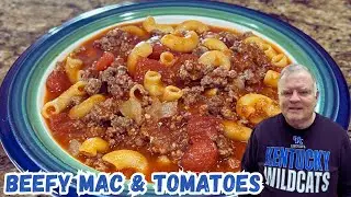 Макароны с говядиной и помидорами &mdash; южная кухня! Не хватает только кукурузного хлеба!