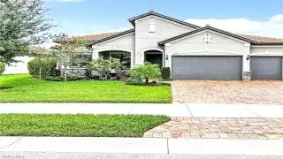 Estero FL Luxury Home Tour | Resort-Style Corkscrew Shores | 4 Bed + Den | $1,285,000