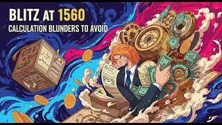 Blitz 1560 Elo: Spotting & Fixing Calculation Errors LIVE #chess #blitzchess #chesscom
