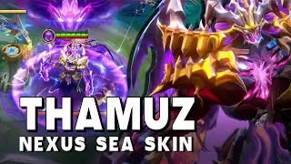 THAMUZ NEXUS SEA 11.11 SKIN GAMEPLAY - Mobile Legends: Bang Bang