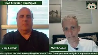 Good Morning CaneSport National Tilte Game Edition