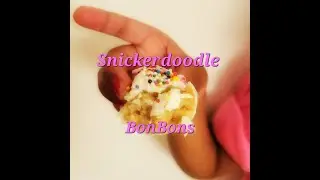 How To Make BonBons | Cookie Dough Recipe | Snicker Doodle Cookie Pops