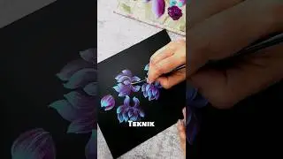 karya seni brush stroke yang memanjakan mata #karya #karyaseni #art