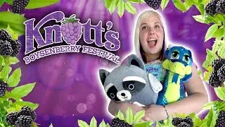 Карнавальные игры, еда и веселье на фестивале Boysenberry в парке Knotts Berry Farm!