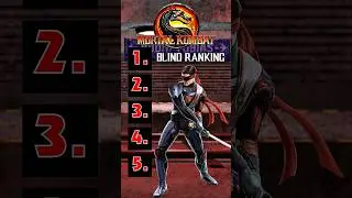 Слепой рейтинг персонажей Mortal Kombat 1️⃣➡️5️⃣ #mortalkombat #рейтинги #шорты