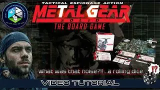 METAL GEAR SOLID: THE BOARD GAME TUTORIAL YOUTUBE