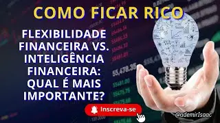 Flexibilidade ou Intelig&ecirc;ncia Financeira? #educa&ccedil;aofinanceira #dividendos #investimentos