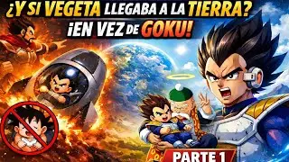¿Qué hubiese pasado si Vegeta hubiese sido enviado en vez de Goku? | Parte 1 #Dbz #Vegeta 