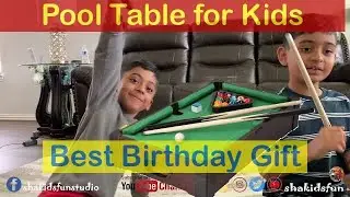 Kids Pool Table | Assemble and Play | Awesome Birthday Gift | Sha Kids Fun | SKF