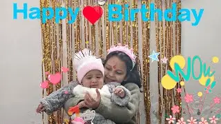 Happy birthday Gaurvi 🎂🥰#gaurvisolankivlog #dailyvlog #familyvlog #familytime #birthday #celebration