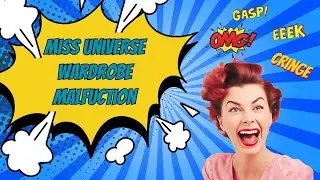 Miss Universe &bull; WARDROBE MALFUNCTION &bull; Cringe Moments 😁😁