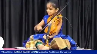 Nagumomu Girl!!- Amazing! Child Prodigy violinist plays Nagumomu in Kunnakudi Style
