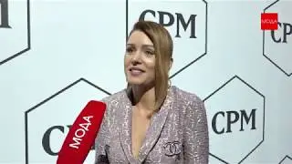 ЮЛИЯ НАЗАРЕНКО-БЛАГАЯ. Интервью для телеканала МОДА. СРМ-2019. Экспоцентр. г. Москва