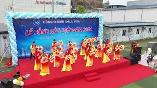 Giải Nhất  Múa Một Vòng Việt Nam - Around Vietnam (Tùng Dương) - Bản Múa  Hoa và Quạt Lụa (Full 4K)