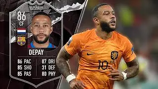 86 WORLD CUP SHOWDOWN DEPAY PLAYER REVIEW FIFA 23
