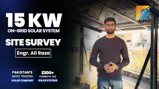 15kW On-Grid Solar System | Site Survey by Engr. Ali Raza | MFES Solar Energy