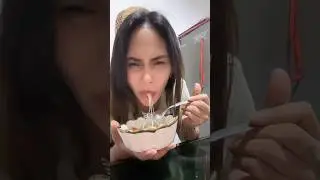 SARAPAN PAGI MENOR BIHUN KUAH LAUK JENGKOL BALADO MERCON #mukbang #shorts