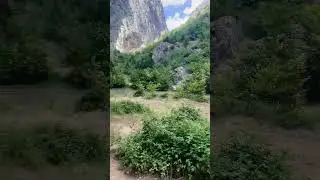 Hiking in the Canyon between the Combative Cliffs in Turkey | #shorts, #short, #canyon, #walkingtour