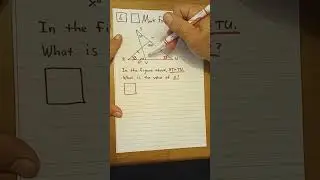 NEVER skip an ACT or SAT geometry problem with a drawing! #maths #shorts #SAT