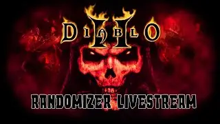 Diablo 2 Randomizer (d2modmaker) Live Stream Part 6:  Nightmare Act 1