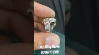 Lala Ring Maker/Handmade Ring/ Irani Design Ring/ Yamini Aqeeq stone/Sliver Ring for Man #top #lala