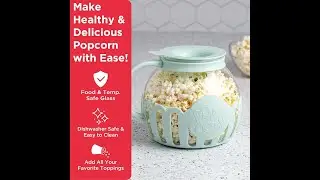🍿 Best Microwave Popcorn Popper Ever? Ecolution Micro-Pop REVIEW!