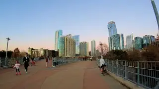 Pfluger Pedestrian Bridge, Austin, TX - December 2020