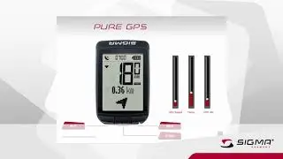Обзор функций велокомпьютера SIGMA PURE GPS