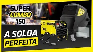 SUPER COMBO 150 220V - TUDO QUE VOC&Ecirc; PRECISA PARA UMA SOLDA PERFEITA