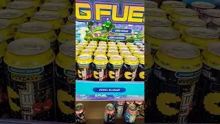 G Fuel Energy Drink MegaMan Pokemon Naruto Sonic Pacman #energydrink #gfuel #fyp #shorts #reels