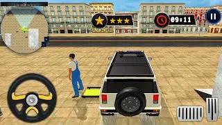 Police Car Wash And Repair Service 3D - Gas Station Police Car Parking Simulator - Android Gameplay