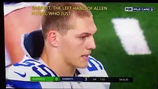 Allen Hurns #17 ankle injury Cowboys/Seahawks