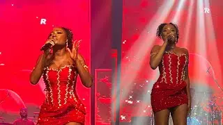 Efya Rocks the Stage and everyone was on their feet at Kwabena Kwabena and Becca Love Concert