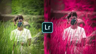 Lightroom pink effect photo editing tutorial | Lightroom mobile editing tutorial
