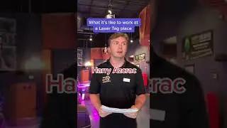 Имена, которые вы слышите, работая в месте для лазертага