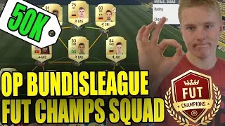 CHEAP OP BUNDISLEAGUE FUT CHAMPIONS SQUAD | FUT CHAMPIONS SQUAD BUILDER | FIFA 17 ULTIMATE TEAM
