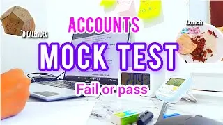 🍄🌷Mock test accounts/ca foundation/tamil/#cafoundation #study #studymotivation #realstudyedition📚💌