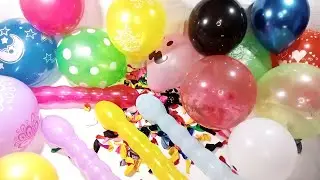 Unlimited Colorful Balloons Blow & Pop Challenge | Fun Balloon Pop Compilation #asmr #funny #cartoon