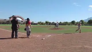 08/21/22 &ndash; Batter: Matthew Board - S.W. Snipers single