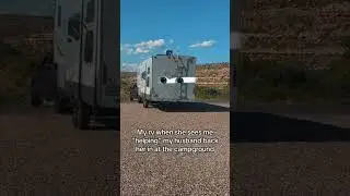 Help backing in the rv!  #rvhumor #rvling #rvfamily #fulltimerv #rv