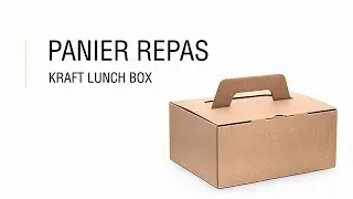 COMATEC - Original Packaging : PANIER REPAS KRAFT