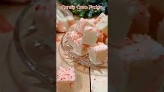 Candy Cane Fudge Recipe-10 Minute-4 Ingredient Fudge!!