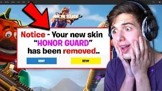 I GOT TROLLED BY RARE SKIN CODE.. (Fortnite)