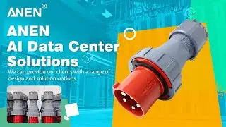 ANEN's industrial plugs for data centers are now in mass production./www.anen-power.com#power #plug
