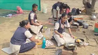 Scout-Guide camp-Friday 2 January 2026- H.G.Andhalkar High-school Andhali.Palus Dist-Sangli 