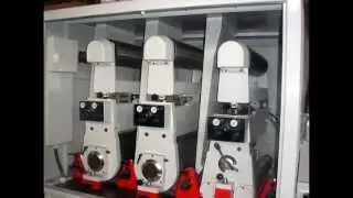 1300mm solid surface wide belt sander machine ( 3-head )