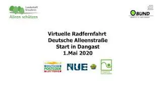 Dangast: Virtuelle Radfernfahrt Deutsche Alleenstra&szlig;e